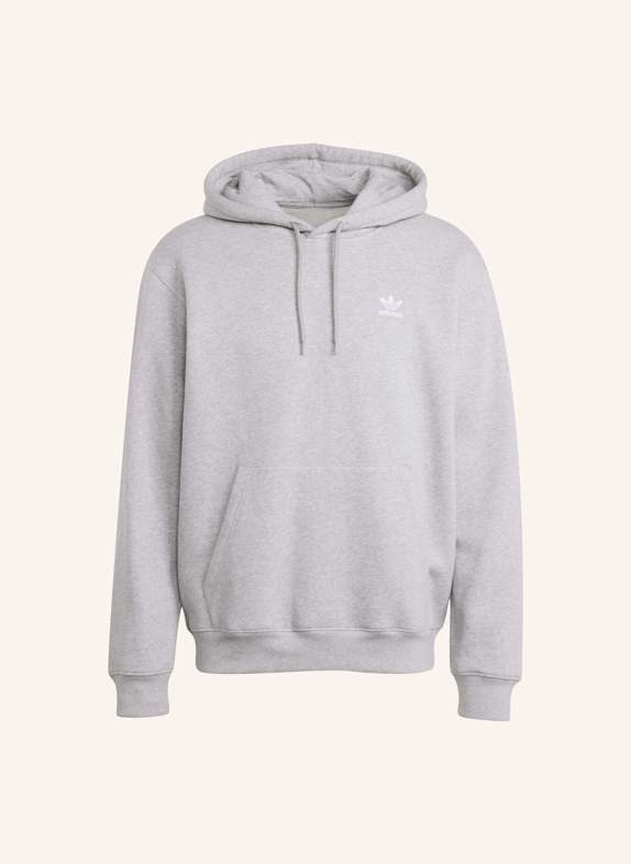 adidas Originals TREFOIL ESSENTIALS LOOSE HOODIE GRAU