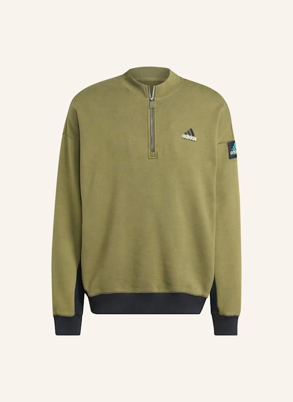 adidas Originals ADIDAS EQUIPMENT BLOCKED HALF-ZIP PULLOVER BLAU