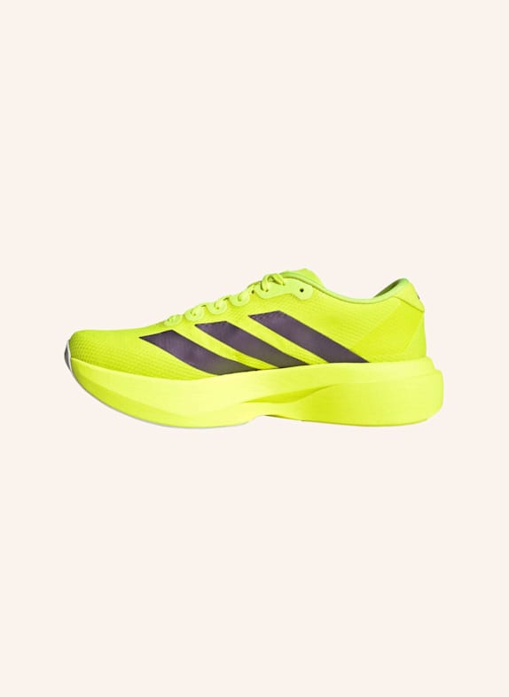 adidas ADIZERO EVO SL SCHUH GELB/ LILA/ HELLLILA