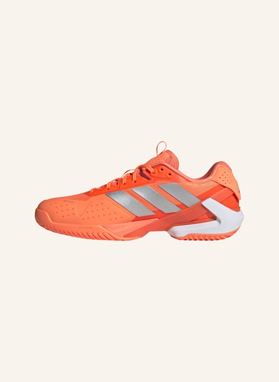 adidas ADIZERO UBERSONIC 5 TENNISSCHUH ORANGE/ SILBER/ SCHWARZ