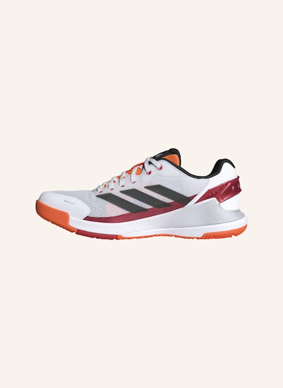 adidas CRAZYQUICK PADEL-SCHUH WEISS/ SCHWARZ/ ORANGE