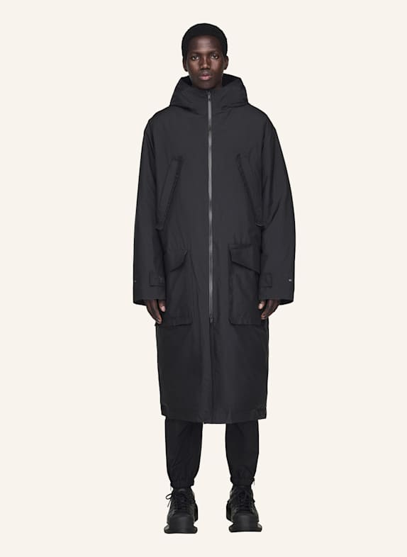 Y-3 DIE Y-3 GORE-TEX GEFÜTTERTER PARKA SCHWARZ