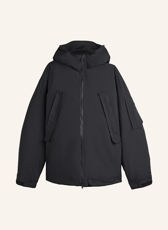 Y-3 Y-3 GORE-TEX GEFÜTTERTE KAPUZENJACKE SCHWARZ