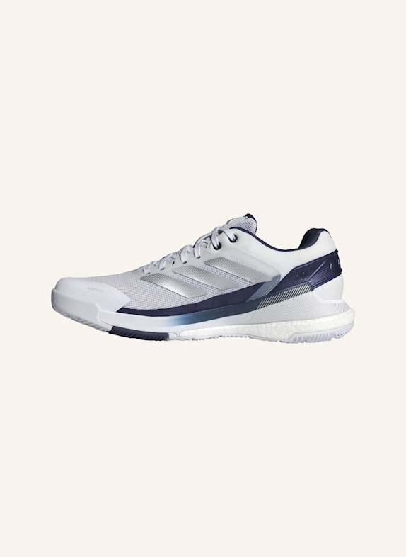 adidas CRAZYQUICK BOOST PADEL-SCHUH WEISS/ SILBER/ BLAU
