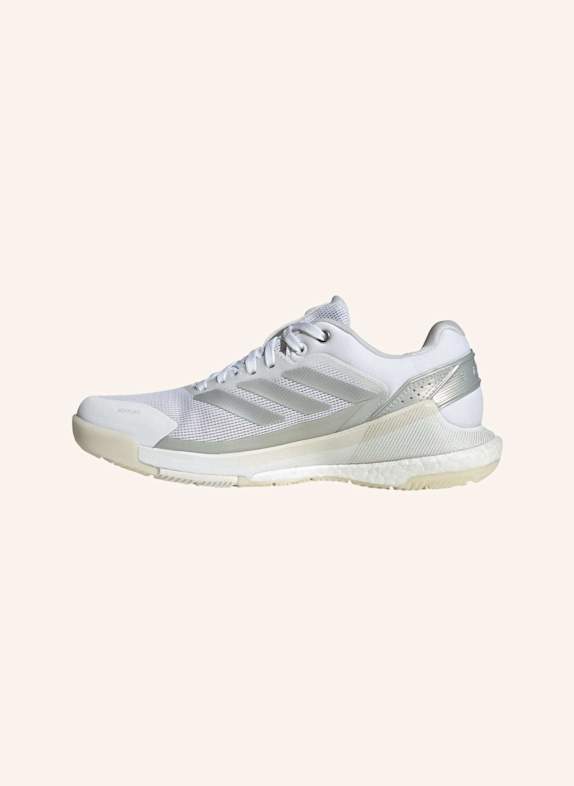 adidas CRAZYQUICK BOOST PADEL-SCHUH WEISS/ SILBER