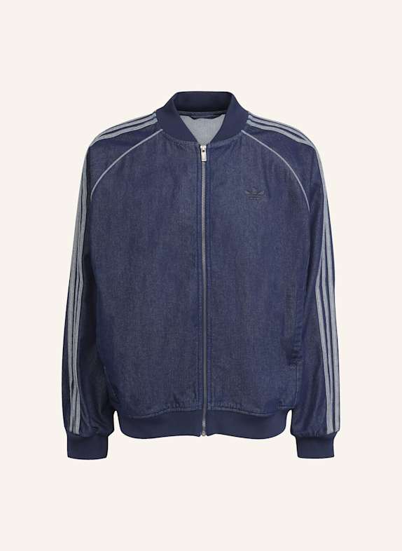 adidas Originals SST ADICOLOR LOOSE SST STONE JEANSJACKE BLAU