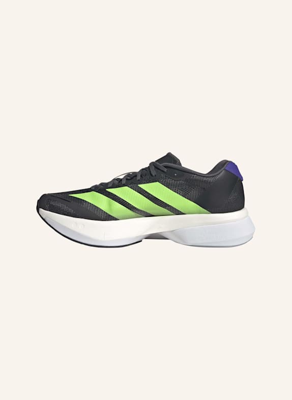 adidas Laufschuhe ADIZERO BOSTON 13 SCHWARZ/ NEONGRÜN/ LILA