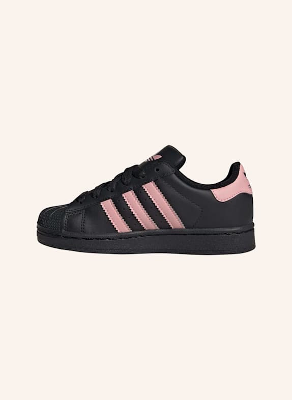 adidas Originals ADIDAS SUPERSTAR II SCHUH SCHWARZ/ ROSA
