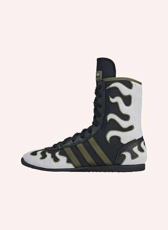 adidas Originals JAPAN HI BRAIN DEAD SCHUH SCHWARZ/ WEISS/ GOLD