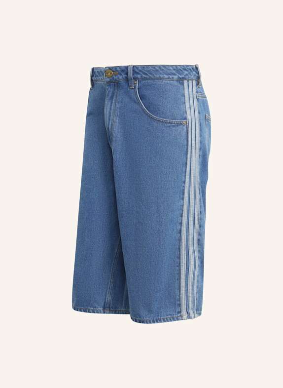adidas Originals Jeansshorts FIREBIRD ADICOLOR mit Galonstreifen BLAU