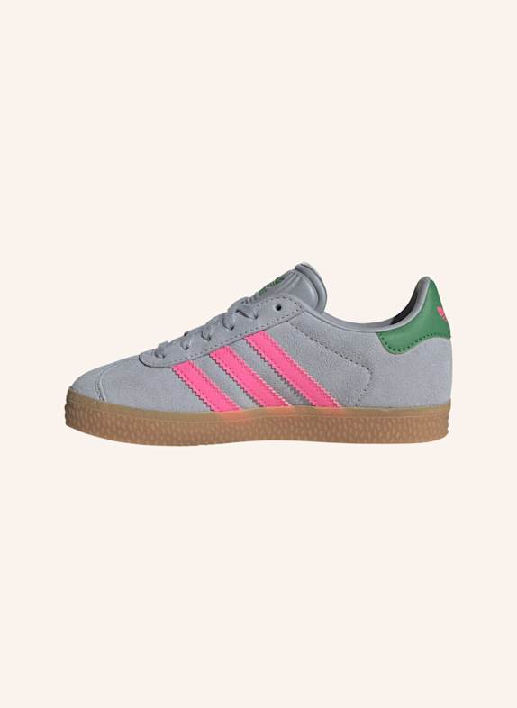 adidas Originals Sneaker GAZELLE GRAU/ ROSA/ GRÜN