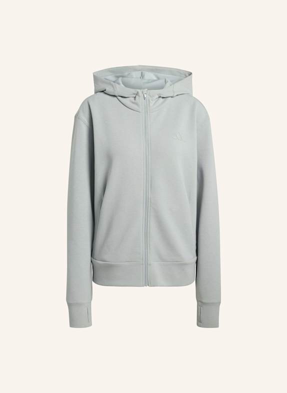 adidas DESIGNED 4 TRAINING KAPUZENJACKE GRÜN