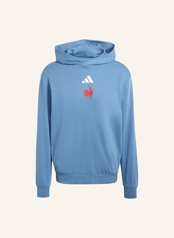 adidas FFR HOODY BLAU