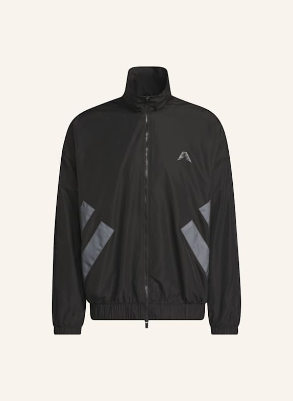 adidas ANTHONY EDWARDS REFLECTIVE JACKE SCHWARZ