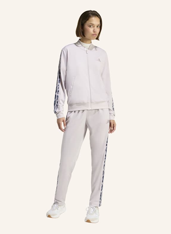 adidas TRAININGSANZUG 3-STRIPES LEOPARD PRINT LILA