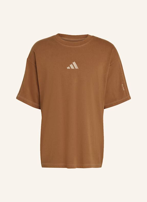 adidas T-Shirt ALL SZN BRAUN