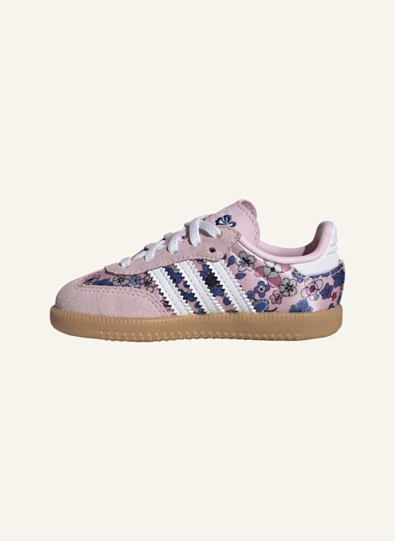 adidas Originals ADIDAS LIBERTY LONDON SAMBA OG COMFORT CLOSURE ELASTIC LACE SHUH WEISS/ BEIGE
