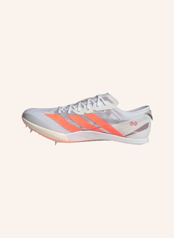 adidas ADIZERO FINESSE SCHUH WEISS/ ORANGE/ ROT