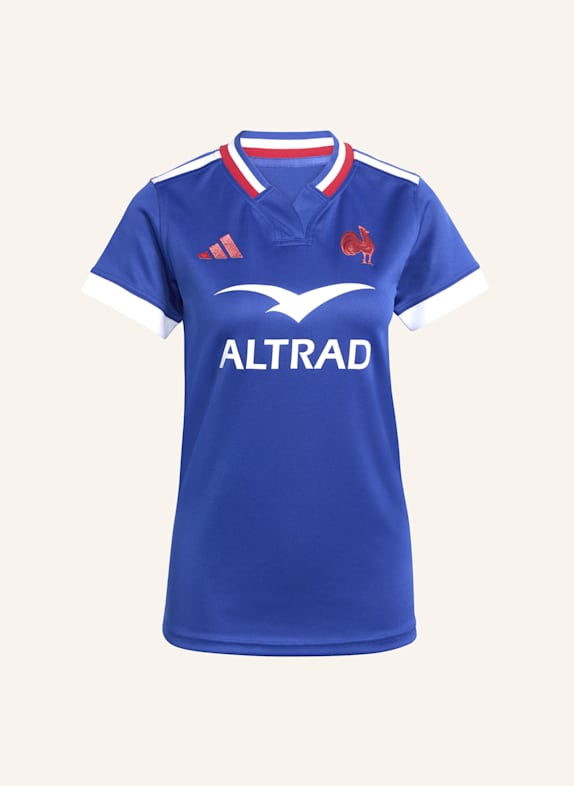 adidas FRANKREICH RUGBY HOME WOMEN‘S REPLICA-JERSEY BLAU