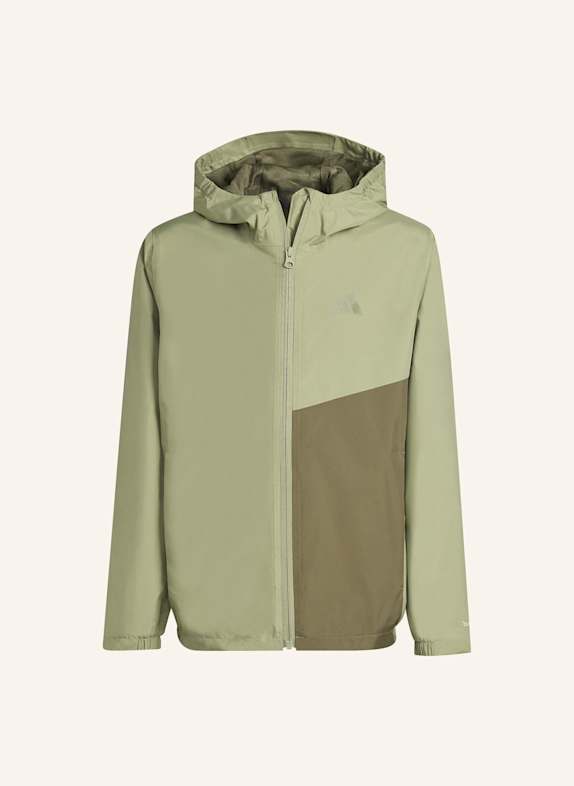 adidas TERREX TERREX KIDS MULTI 2 LAYER CLIMAPROOF REGENJACKE GRÜN