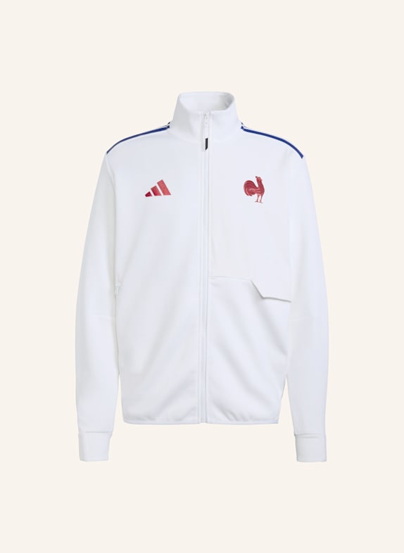 adidas FRANKREICH RUGBY ANTHEM JACKE WEISS