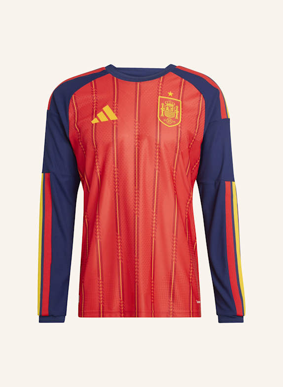 adidas SPANIEN 26 HOME AUTHENTIC LANGÄRMELIGES TRIKOT ROT