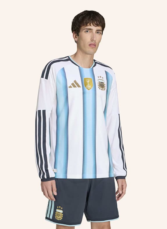 adidas ARGENTINIEN 26 AUTHENTIC HEIMTRIKOT, LANGÄRMLIG WEISS/ BLAU
