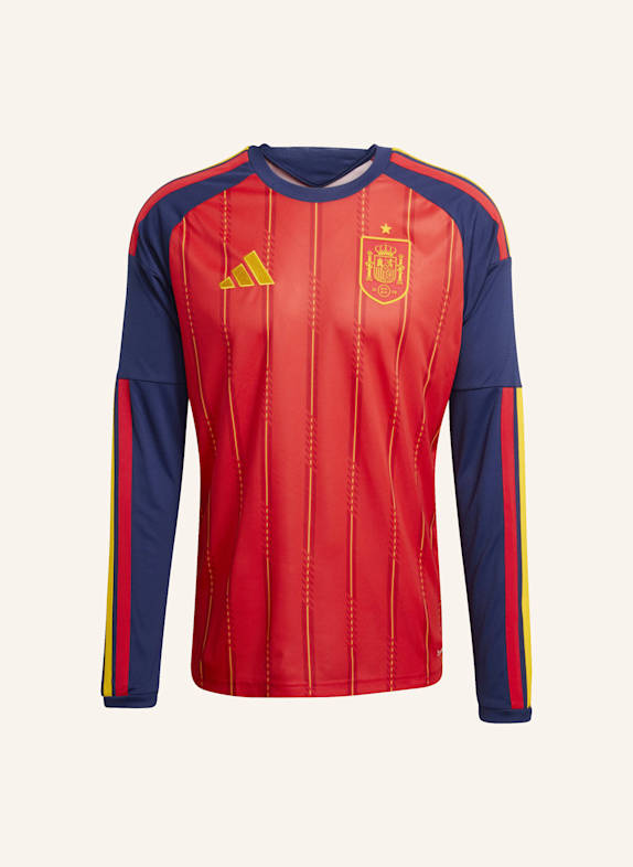 adidas SPANIEN 26 LANGÄRMELIGES HEIMTRIKOT ROT