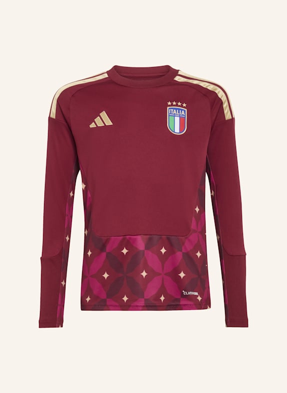 adidas ITALIEN 26 TORWART LANGARM-HEIMTRIKOT KINDER ROT