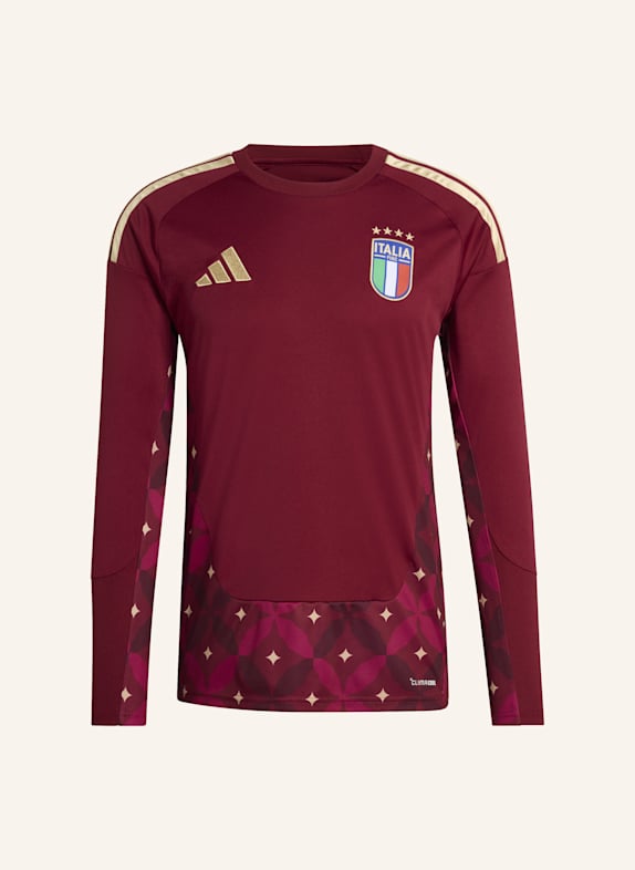 adidas ITALIEN 26 LONG SLEEVE HEIM-TORWARTTRIKOT ROT