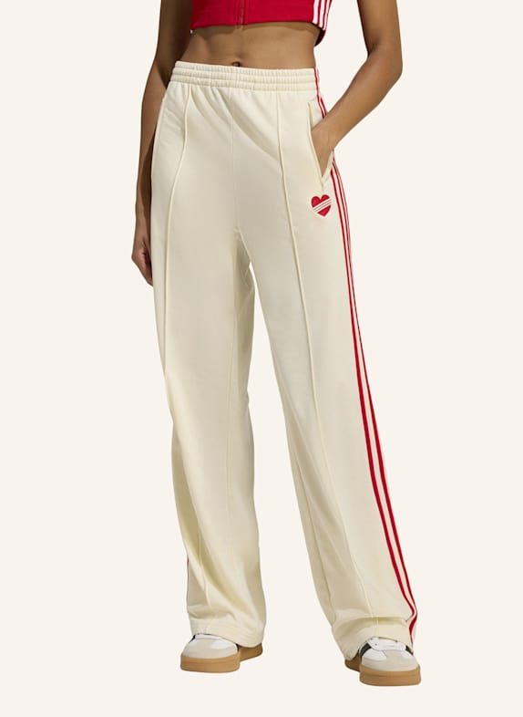adidas Originals FIREBIRD TRAININGSHOSE, LOCKER GESCHNITTEN WEISS/ ROT
