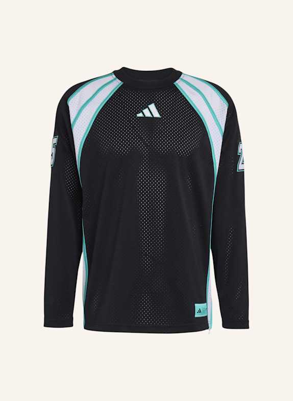 adidas MERCEDES - AMG PETRONAS FORMULA ONE TEAM LAS VEGAS LONGSLEEVE FÜR HERREN SCHWARZ/ WEISS