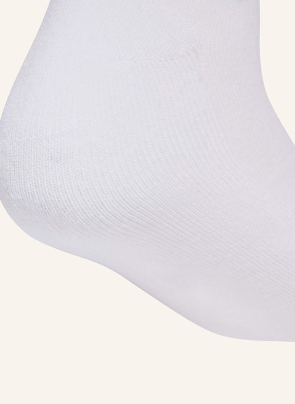 adidas Originals 3er-Pack Socken 3-STREIFEN CREW WEISS/ BRAUN/ BLAU/ GRÜN