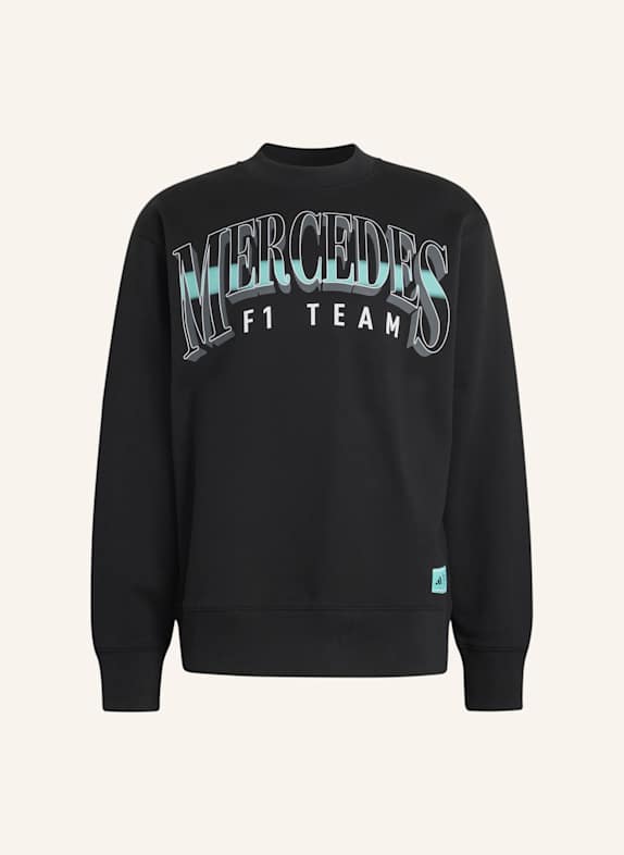 adidas MERCEDES - AMG PETRONAS FORMULA ONE TEAM LAS VEGAS SWEAT TOP MEN SCHWARZ/ WEISS