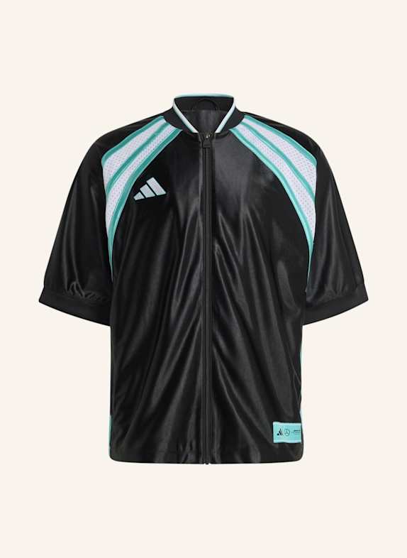 adidas MERCEDES – AMG PETRONAS FORMULA ONE TEAM LAS VEGAS BASEBALL SHIRT FÜR HERREN SCHWARZ/ WEISS
