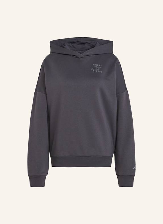 adidas 3-STREIFEN STUDIO HOODIE LILA
