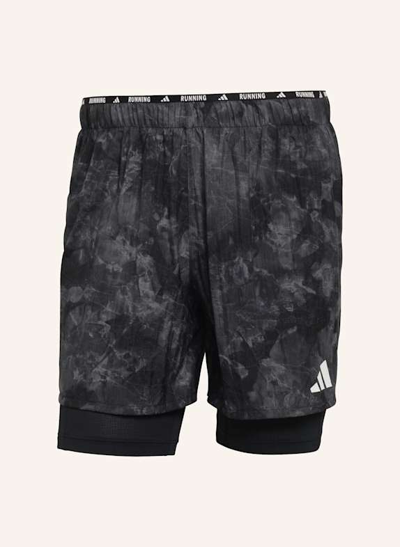 adidas ADI365 SPRAY DYE 2IN1 SHORTS GRAU