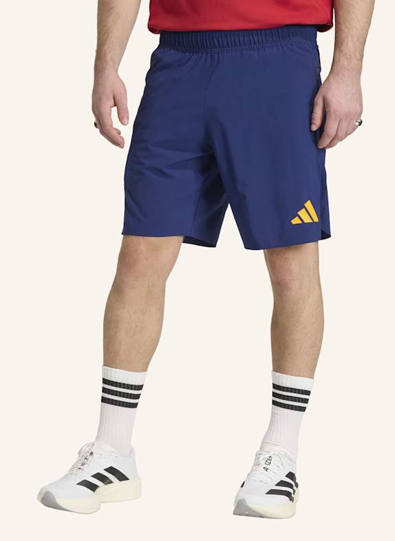 adidas SPANIEN TIRO TRAVEL SHORTS BLAU