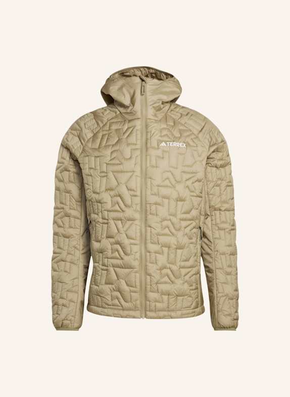 adidas TERREX Steppjacke TERREX XPERIOR PRIMALOFT LOOSE FILL HOODED BEIGE