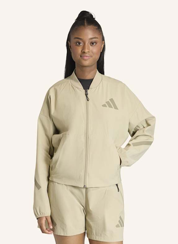 adidas ADIDAS Z.N.E. WOVEN BOMBERJACKE BRAUN