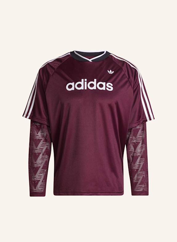 adidas Originals LANGARMTRIKOT MIT SPITZE ROT