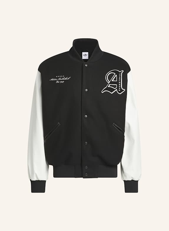 adidas Originals ORIGINALS BASKETBALL JACKE SCHWARZ