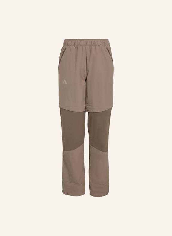 adidas TERREX TERREX MULTI CLIMA365 KIDS ZIP-OFF HOSE BRAUN