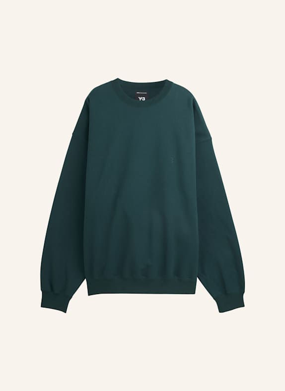 Y-3 Y-3 BRUSHED TERRY SWEATSHIRT GRÜN