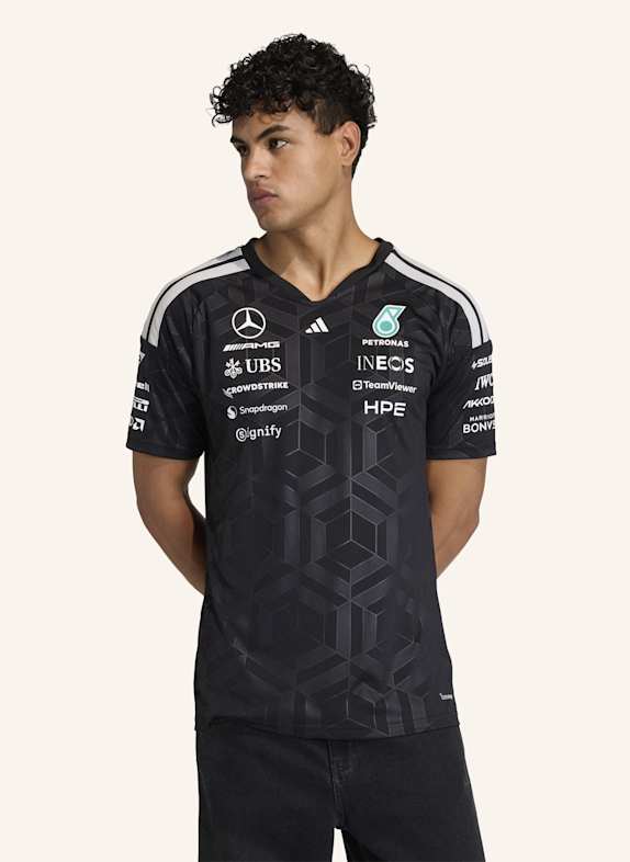 adidas MERCEDES - AMG PETRONAS FORMULA 1 TEAM DRIVER TRIKOT SCHWARZ