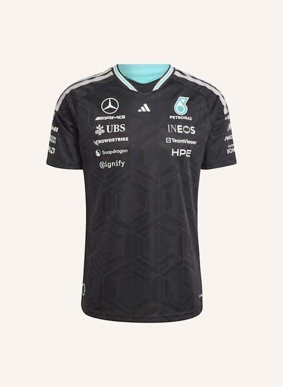 adidas MERCEDES - AMG PETRONAS FORMULA 1 TEAM DRIVER AUTHENTIC TRIKOT SCHWARZ