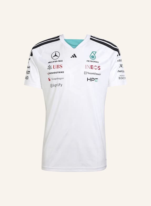 adidas MERCEDES - AMG PETRONAS FORMULA 1 TEAM DRIVER TRIKOT WEISS