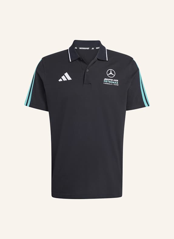 adidas MERCEDES - AMG PETRONAS FORMULA 1 TEAM DNA POLOSHIRT SCHWARZ