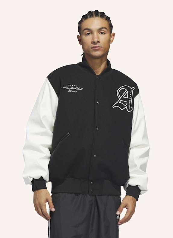adidas Originals ORIGINALS BASKETBALL JACKE SCHWARZ