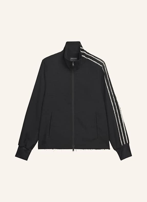 Y-3 Y-3 SPORT UNIFORM RAW CUT 3-STREIFEN TRAININGSJACKE SCHWARZ